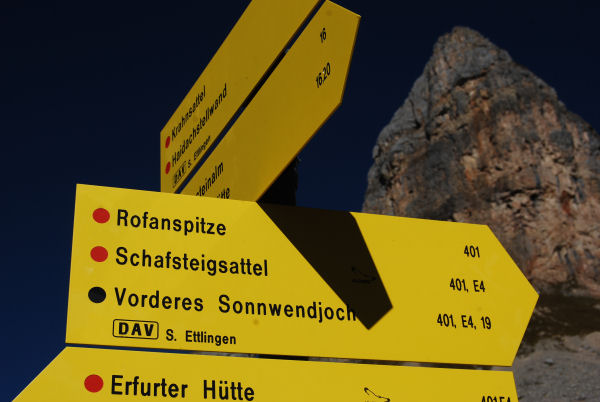 Zur Rofanspitze